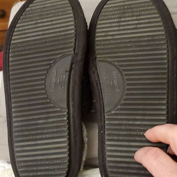 Faux Fur Slippers Sleep Mask Jeweled Embellished LOVE XL NEW - Picture 5 of 6